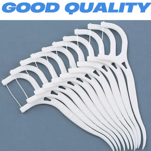 100 pcs dental floss sticks - 100,