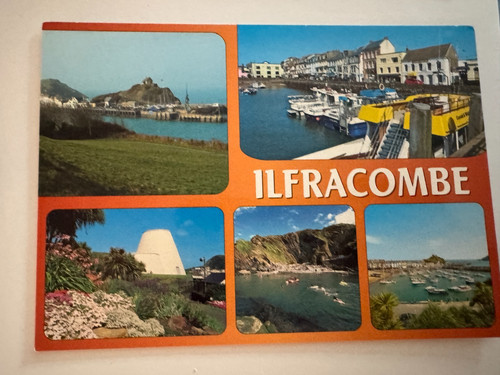 Vintage postcard ilfracombe - vintage,