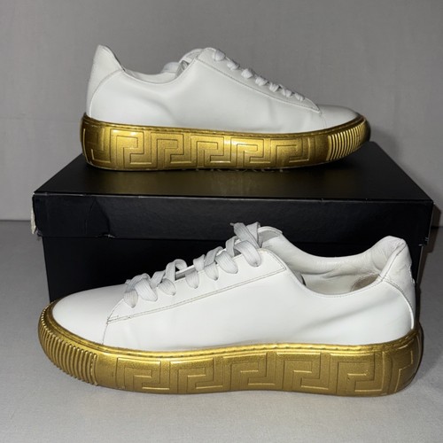 Versace greca white gold - +,