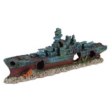 Resin Wreck Boat Sunk