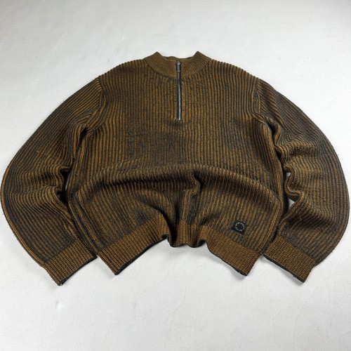 Mens vintage ribbed - ribbed, half