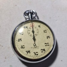 Vintage Metal Stadion 7jewels  Stopwatch 
