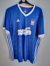 Adidas Ipswich Town 2020/2021 Home Shirt Men Size 2XL Excellent Condition