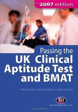 Passing the UK Clinical Aptitude Test (UKCAT) and BMAT (Studen ,.9781846410543