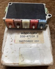 Mercury Outboard Switch Box.. Part number 338-4733A2 Quicksilver