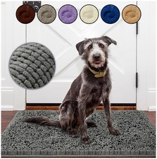 Non Slip Door Mat Small Large Heavy Duty Washable Rug Indoor Dirt Trapper Mats