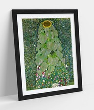 Gustav Klimt Sunflowers FRAMED