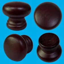 Small round 30mm wooden pine - small,