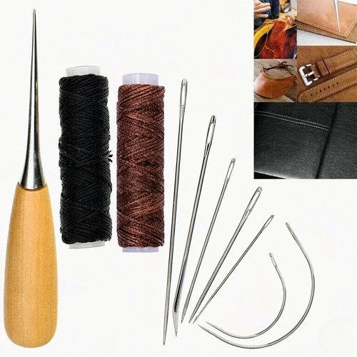 Leather sewing needles set - sewing,
