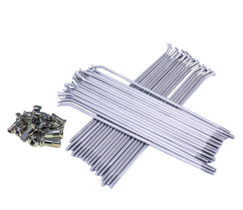 Bulldog stainless spokes - stainless, (oem)