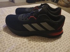 adidas Galaxy 7 M Core Black Iron Metallic Better Scarlet Men Running ID8755