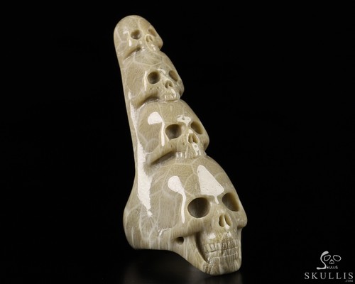 Gemstone coral fossil carved - gemstone,,