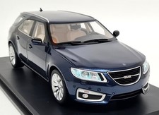 DNA 1/18 Saab 9-5 Sportcombi Metallic Blue Resin Model Car