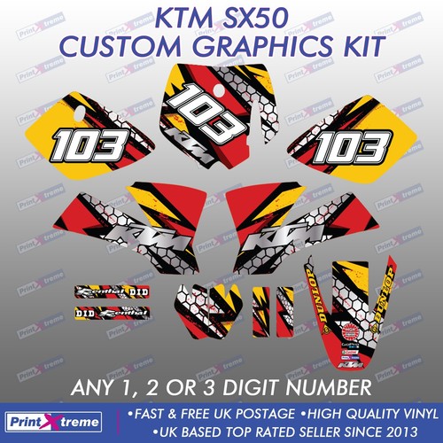 Fit ktm sx50 - ktm, graphics