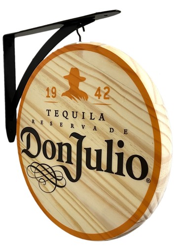 Don julio double sided wooden - julio,