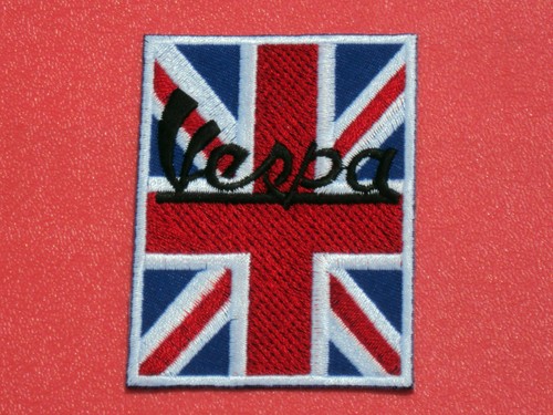 Vespa scooter patch sew iron - /,
