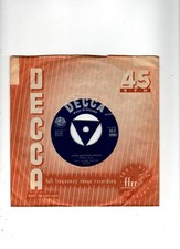 WILL GLAHE - SWISS KANTON POLKA / LIECHTENSTEINER POLKA. UK 1958 ORIG 7". EX+