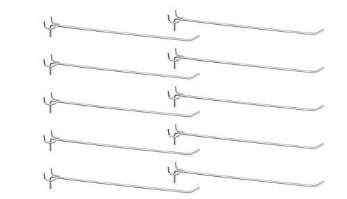 10pcs pegboard shelving - pegboard, hooks