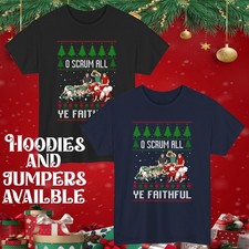 Funny Rugby Christmas T-Shirt
