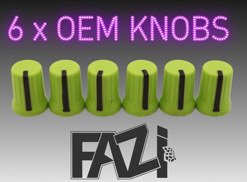 Green oem knobs dj - 6, x
