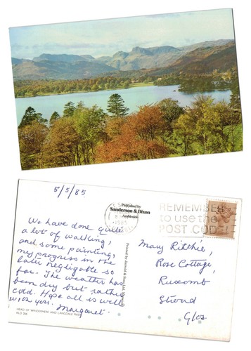 Postcard head of windermere - -,
