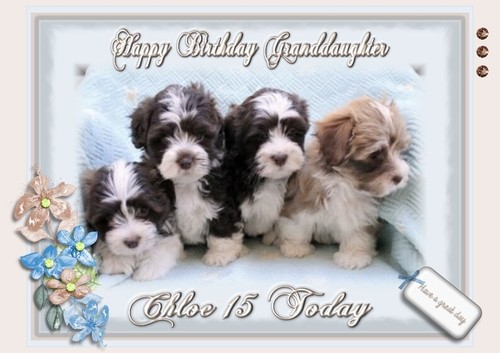 Personalised birthday card - personalised,