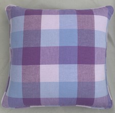 A 16 Inch cushion cover in Laura Ashley Mitford Lilac Fabric