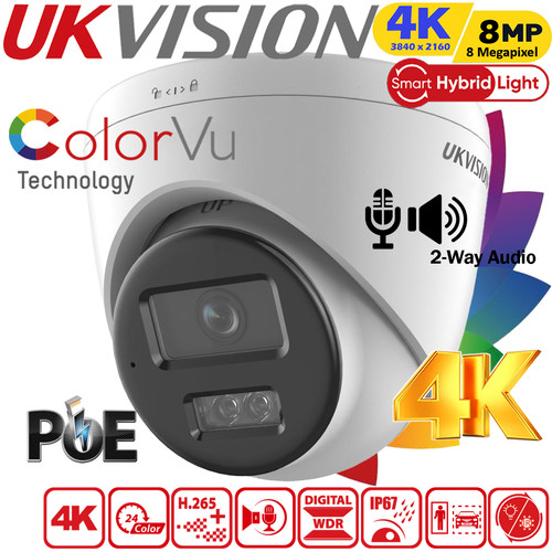 Hikvision oem 8mp - 4k,