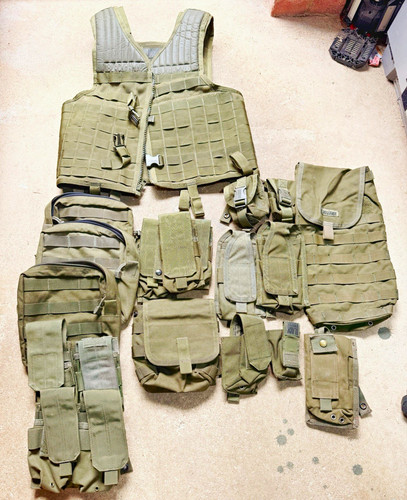 Blackhawk tactical webbing set - webbing,