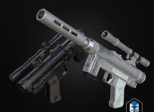 Lando's SE-14R Blaster 1:1 3D