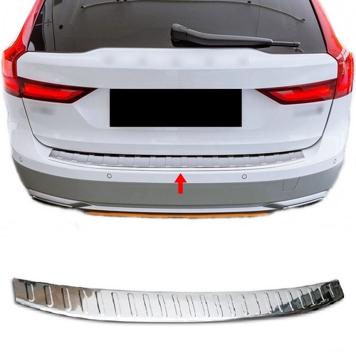 Chrome rear bumper protector - chrome,