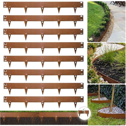 Metal garden edging - garden,