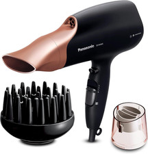 Nanoe Hair Dryer 2000W with Diffuser & Quick-Dry Nozzle Rose Gold