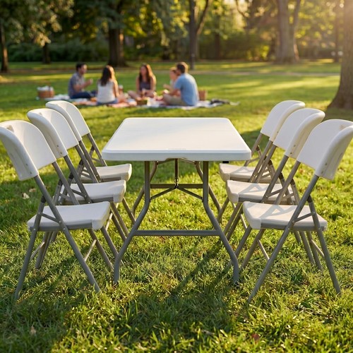 6ft folding table heavy - 6ft,