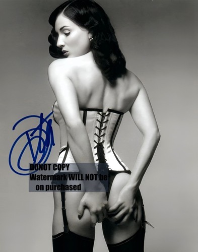 Dita von teese - teese., autographed