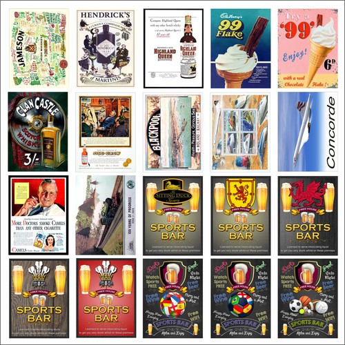 Various retro tin - various,