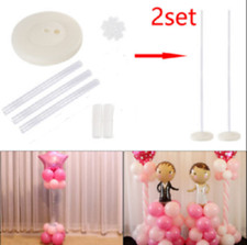 2 x Balloon Column Base Pole