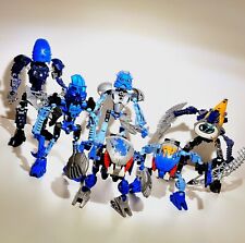Lego Blue Bionicle Bundle Gali Nuva toa mata nui  Nokama Bohrok Gahlok water