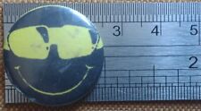 Vintage Pin Badge Sunglasses Smiley Face