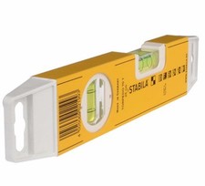 STABILA 10" 25cm Pocket 70T Torpedo Accurate Boat Small Carpenters Spirit Level