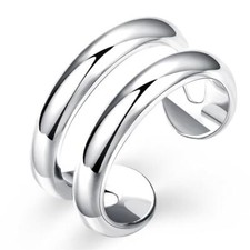 925 Sterling Silver Double