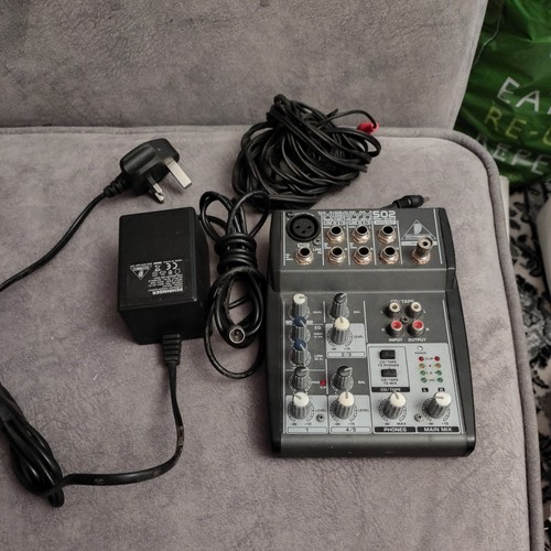 Behringer xenyx 502 analog - behringer,