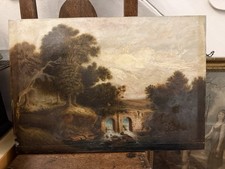 Wonderful Early 19th C Oil On