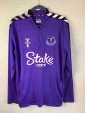 Hummel Everton Purple Half Zip
