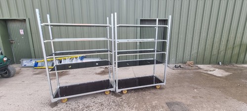 Dutch plant trolley - trolley, flowers