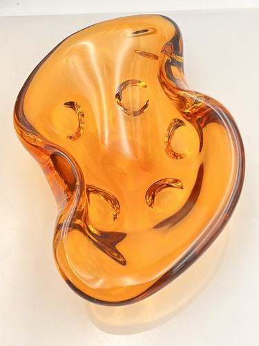 Vintage murano amber - murano,