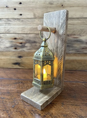 Mini gold lantern with - gold,