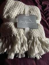 Cream Sparkle Throw