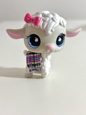 879 Lamb Littlest Pet Shop Authentic Toy Bow Red Toy Pet