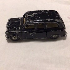 Dinky Toy Black Taxi Needing
